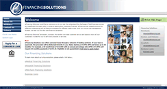 Desktop Screenshot of efinancing-solutions.com